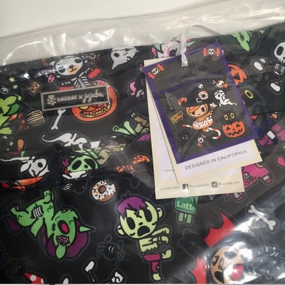 Jujube Tokidoki Spooktacular Kawaii Super Be Tote Bag BNIP - Picture 4 of 6